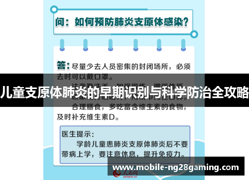 儿童支原体肺炎的早期识别与科学防治全攻略