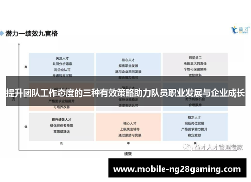 提升团队工作态度的三种有效策略助力队员职业发展与企业成长
