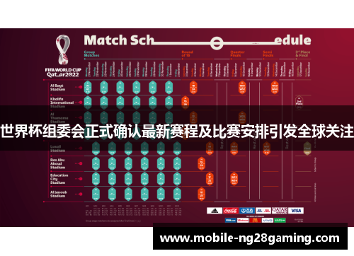 世界杯组委会正式确认最新赛程及比赛安排引发全球关注 世界杯组委会正式确认最新赛程及比赛安排引发全球关注
